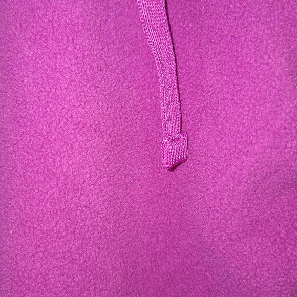 Share Eddie Bauer Women’s Fleece Jacket 2XL Pink Full Zip Hooded 2 Pocket Soft - Picture 4 of 4